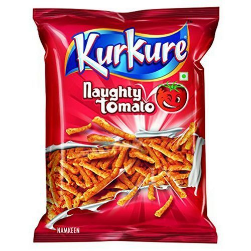 Delicious Savory And Crunchy Kurkure Naughty Tomato Flavour Packaging: Bag