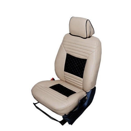 Designer Black And White Plain Pu Leather Tan Car Seat Cover at Best Price in Korba Maa Seat Cover