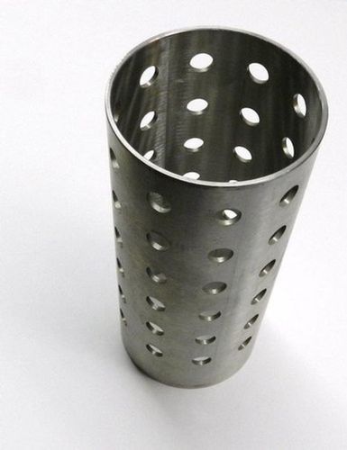 High Grade Stainless Steel Featured Perforated Flask Without Flange