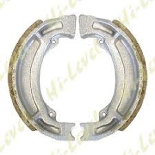 All Metal Rubber And Steel Easy To Install And Round Golden Color Aluminum Brake Shoe