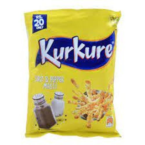 100 Percent Vegetarian Lightweight Salty And Paper Masti Fried Kurkure Snacks