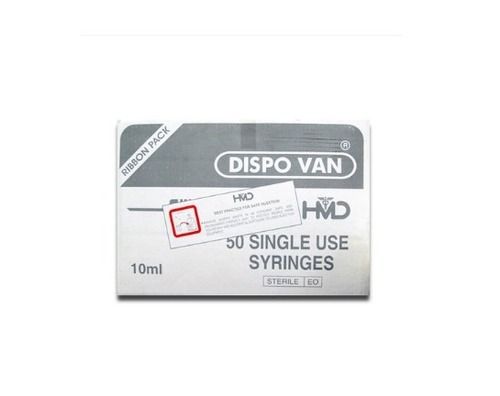 10ml Plastic Dispo Van Single Use Syringe With Stainless Steel Needle For Hospital Use