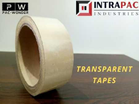 38 Micron Water Activated Bopp Self Adhesive Tape With 65 Meter Length Tape Width: 1.5 Inch (In)