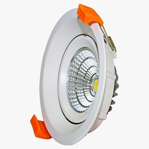 5 Watt Warm White Led Spotlight, Aluminum Material Dimensions 68X52 Mm Color Temperature: 3000K