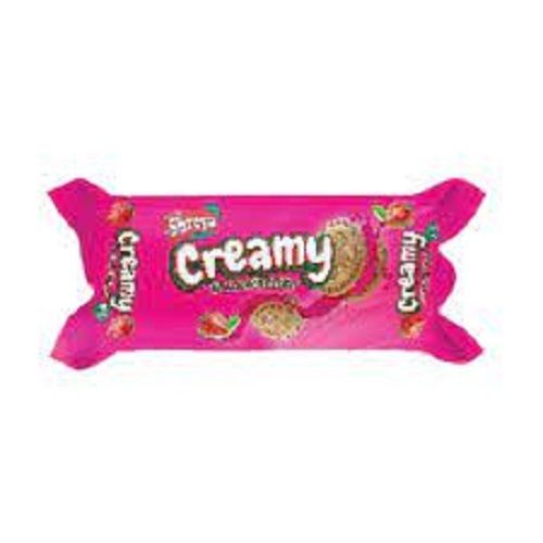 Delicious, Fluffy And Buttery Pink Cream Biscuit Perfect For Breakfast, Dessert