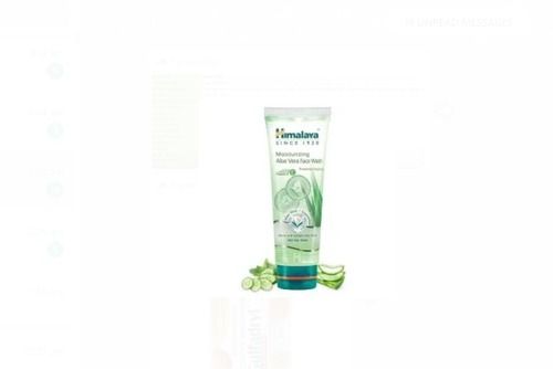 Himalaya 100% Natural Herbals Face Wash For Instant Glow, Net Vol. 50ml Bottle