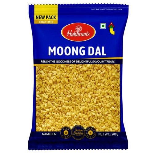 Hygienically Packed Chemical Free Crispy And Crunchy Salty Moong Dal Namkeen
