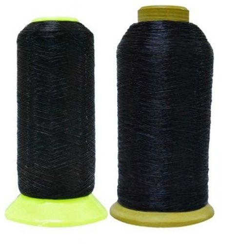 Long Lasting Sewing And Durable Black Color Nylon Threads Used For Home Purposes