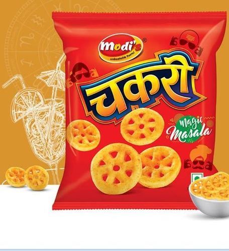 Modi Snacks Round Shape Crunchy And Crispy Tea Time Chakri Snacks For Kids