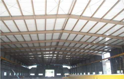 Puf Roof Panel In Creamy White Color And Polyurethane Material