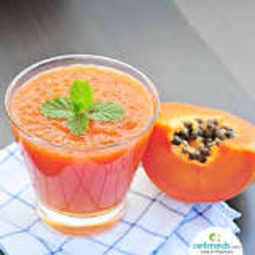 Rich Sweet Taste and No Added Sugar Pure Papaya Juice