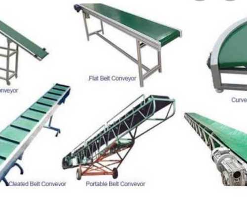 Semi-Automatic Belt Conveyor System, 50 To 100 Kg Per Feet Capacity