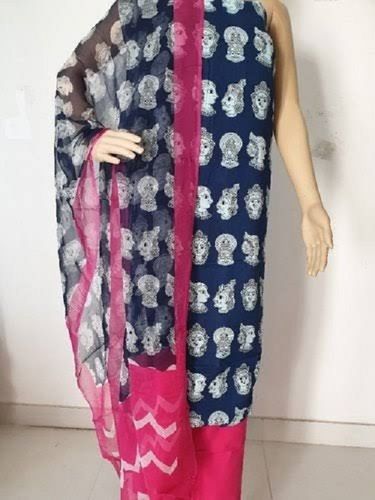 Indian 100 Percent Good Quality Cotton Salwar Suit For Women Casual And Party Wear