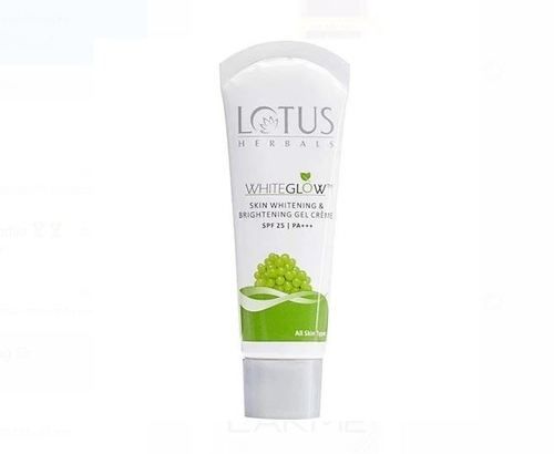 White Lotus Skin Whitening And Brightening Gel Cream With Goodness Of Spf 25 Ingredients: Herbal