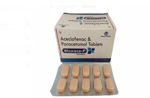 Woxace-P Aceclofenac And Paracetamol Tablets