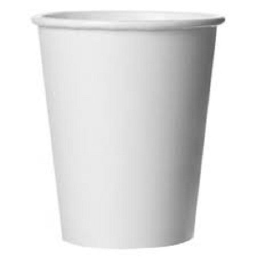 Eco Friendly And Light Weight Disposable Tea, Coffee White Plain Paper Cups