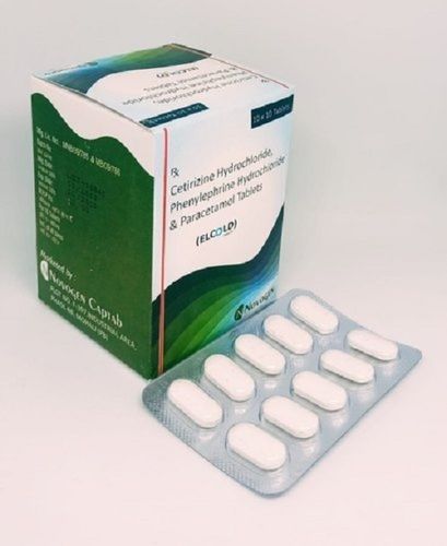 Cetirizine Phenylephrine And Paracetamol Tablets