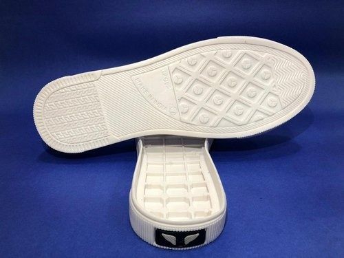 Comfortable And Waterproof White Color Rubber Shoe Soles 