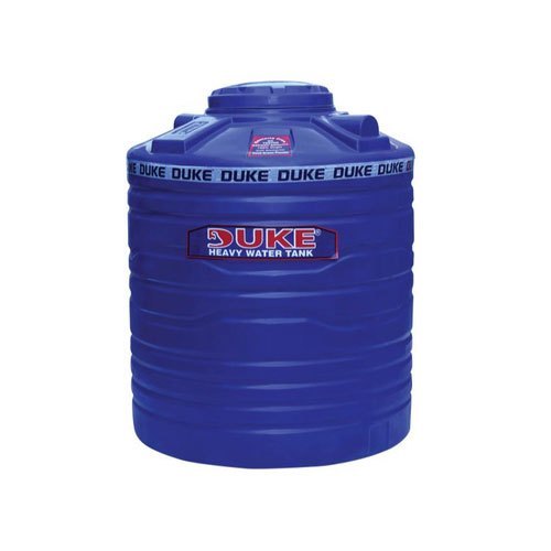ड्यूक ब्लू कलर हैवी प्लास्टिक वाटर स्टोरेज टैंक, हैवी ड्यूटी स्ट्रांग और लॉन्ग ड्यूरेबल
