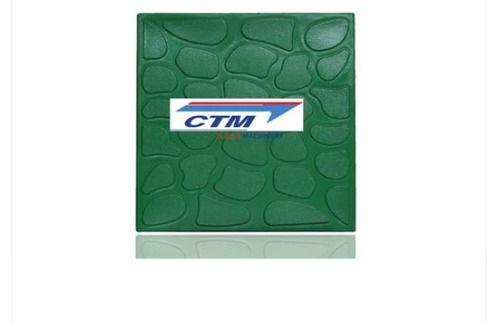 Durable And Long-Lasting Lightweighted Green Silicone Plastic Moulds For Making Tiles Mould Life: 1 Years