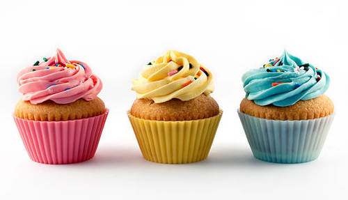 Healthy Round Shaped Sweet Soft Texture Chocolate Flavored Butter Cup Cake 