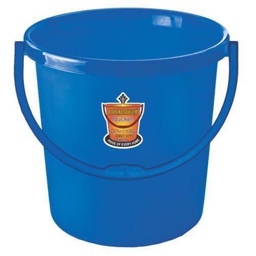 Light Weight And Good Quality Multi Color Stripe Plastic Bucket For Home