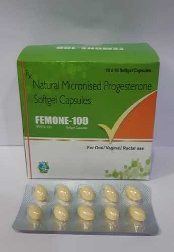 Natural Micronised Progesterone Softgel Capsules