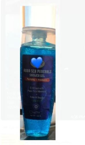 Pack Of 200 Milliliter Pure And Natural Blue Shower Gel 