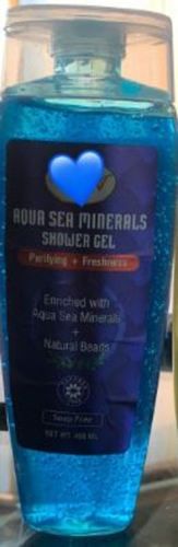 100% Pure Natural Blue Shower Gel For All Type Of Skins Age Group: Adults