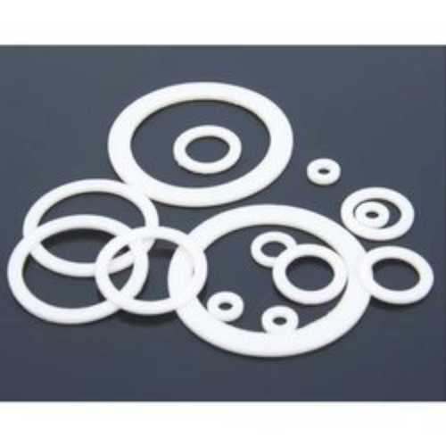 Ptfe Ring 12.5 To 200 Mm Inner Diameter, 100 Mm Thickness And White Color Size: As Per Customer