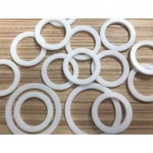 Ptfe Washers, 10 Mm To 5000 Mm Outer Diameter, Round Shape And White Color Size: As Per Customer