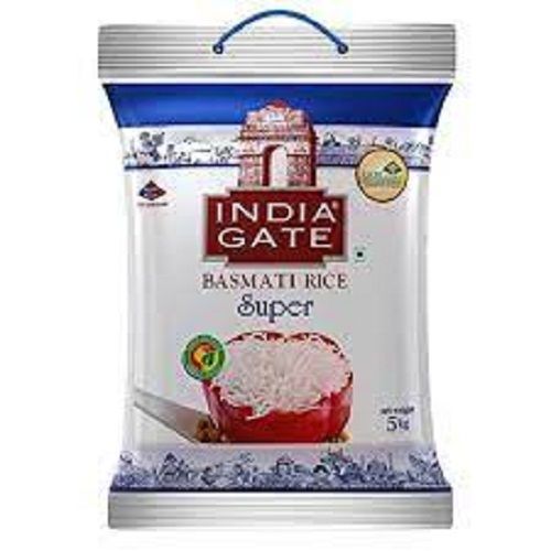  100% ताजा और स्वस्थ लंबे दाने वाला सफेद ऑर्गेनिक इंडिया गेट बासमती चावल