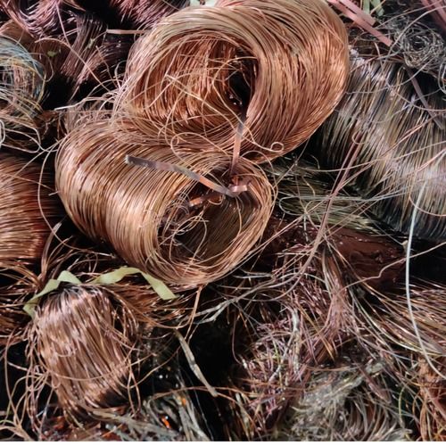 99 Percent Eco Friendly And Good Quality Trimming Metal Copper Wire Scrap Purity: 99%