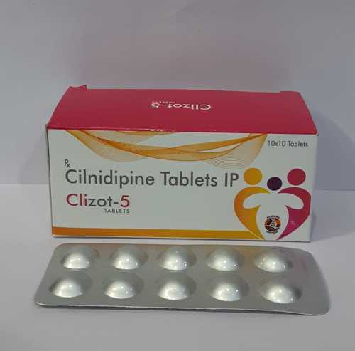 Cilnidipine 5 Mg Tablet Ip, 10 X 10 Pack