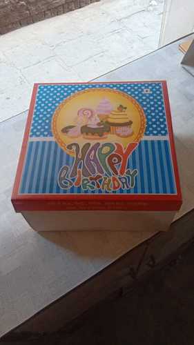 Brown Durable And Eco Friendly Happy Birth Day Printed Single Phase 2 Ply Corrugated Cardboard Box