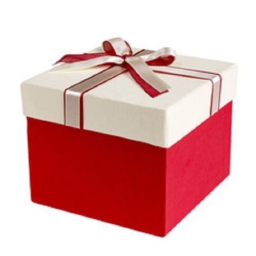 Matte Lamination Eco Friendly And Sturdy Material Recyclable Customized Red Color Gift Boxes For Packaging 