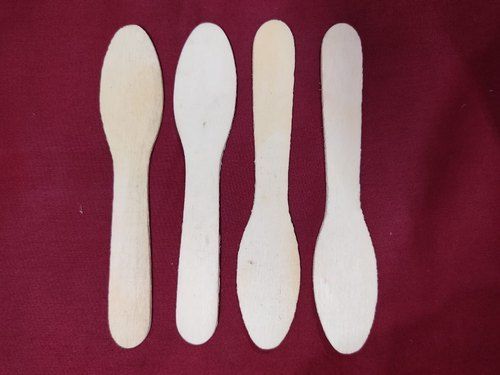 Wood Event And Party Long Disposable Natural Wooden Spoons