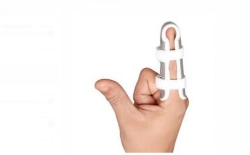 Fiber Finger Support Use For Fast Pain Relief And Recovery On Injured Finger, Disposable