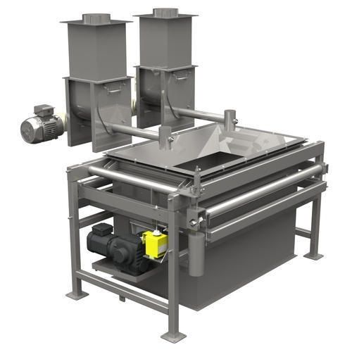 Grey Corrosion-Resistant Heavy-Duty Steel Batch Weighing Automation System 