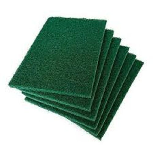 Long Term Durable Superior Quality Fabric Stain Cutter Comfortable Grip Green Washing Pad Application: Utensils Cleaning