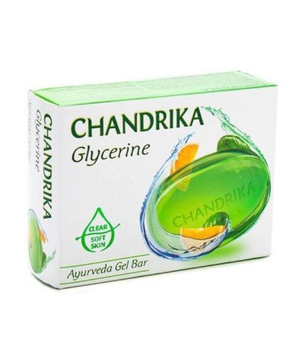 Refreshing And Nourishing Soft Skin Green Lemon Flavour Chandrika Soap 