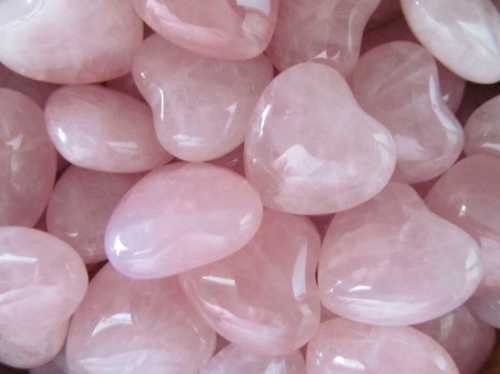 Rose Quartz In 2/3 Inch Size, Use As Gift, Home Decoration, Business Gift, Healing Grade: A