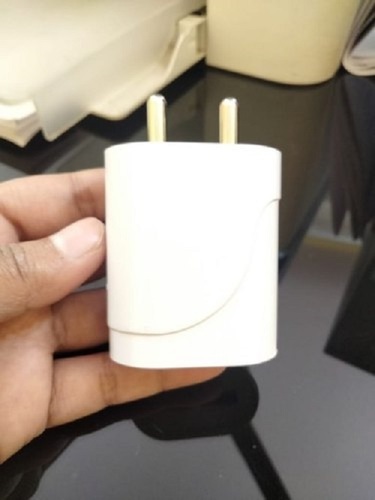 USB Port Mobile Charger Adapter - Plastic Body Compact Size Elegant White | Fast Charging for Phones Tablets and Laptops Ideal for Home and Car Use