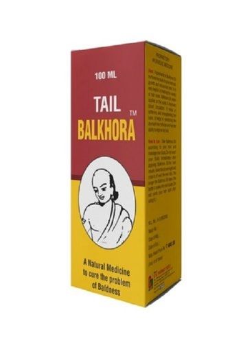 Smooth Shiny Non Sticky And Silky Balkhora Ayurvedic Hair Oil With 100 Ml