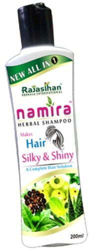 White Smooth Silky And Shiny Namira Herbal Shampoo For Hair Growth With 200 Ml