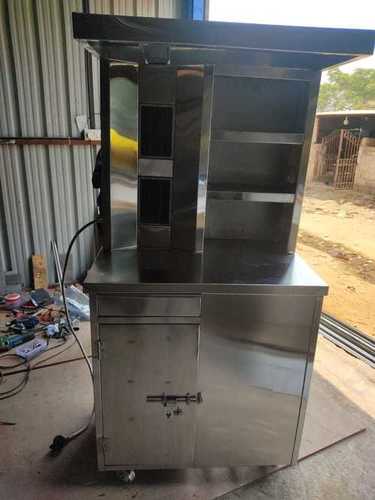 Sturdy Construction Long Life Span Reliable Nature Chicken Grill Machine Application: Hotel