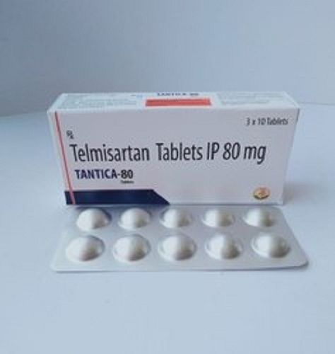 Telmisartan 80 Mg Tablet Ip, 3 X 10 Pack