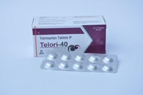 Telmisartan 40 Mg Tablets (Pack Size 10X10 Tablets) General Medicines