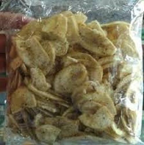 100% Healthy Highly Nutritent Enriched Round Fried Salted Banana Chips 