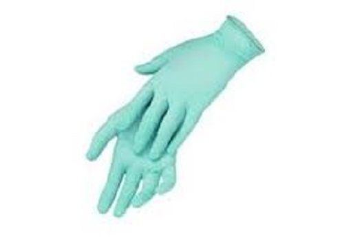 Mint Green 100% Protective And Surgical Powder Free Full Finger Nitrile Surgical Hand Gloves